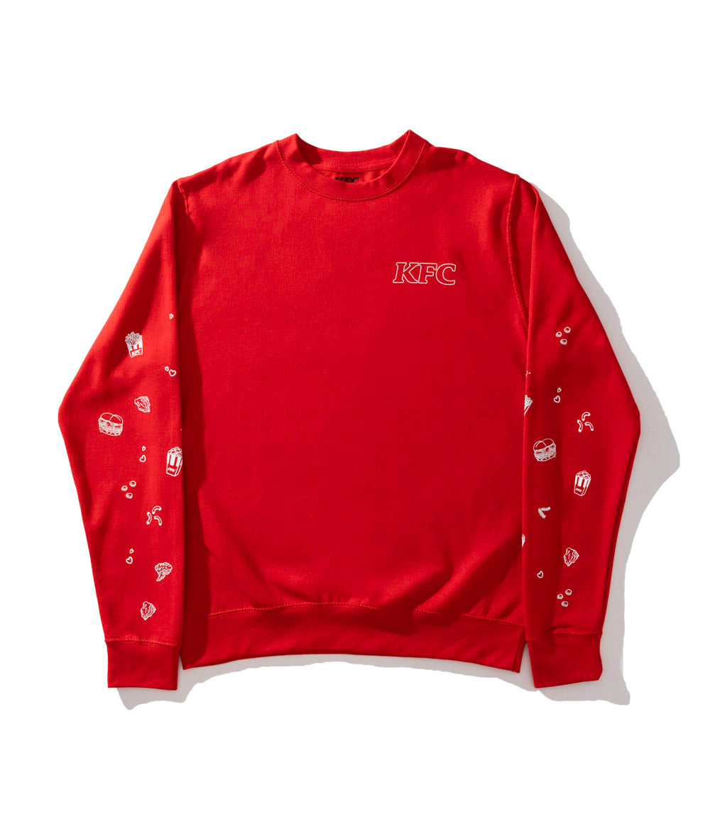 KFC Red Doodles Sweatshirt