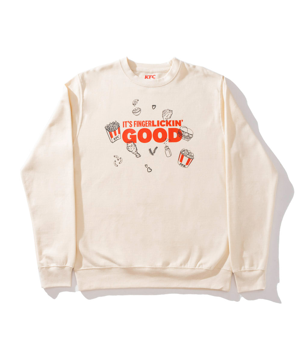 KFC Off White Doodles Sweatshirt